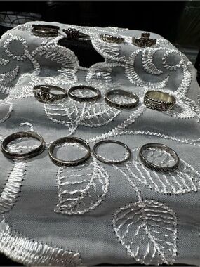 VINTAGE STERLING SILVER VARIETY SIZE BUNDLE • 12-PIECE LOT